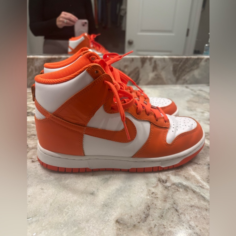Nike Dunk Hightop “Syracuse” size 7.5 women